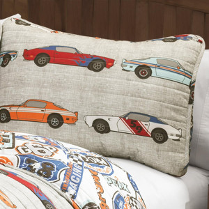 Lush Décor Lush Decor Beige Race Car Kids' 2-Piece...