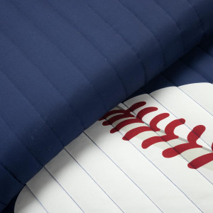 Lush Decor Baseball Game Reversible Oversized Kids...